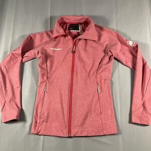 Mammut Jacket Womens XS Extra Small Softshell Full Zip Outdoor Hiking 1010-23730